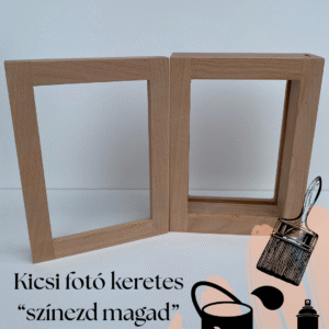 Színezd magad fotókeretes homokkeretek